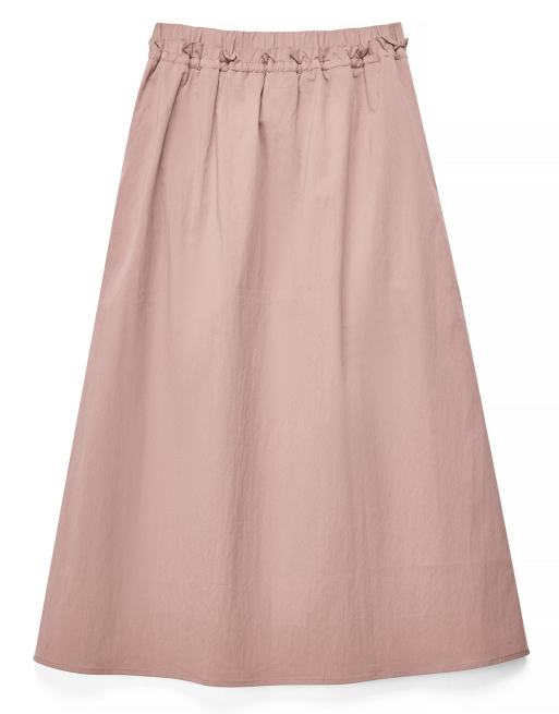 NA-KD x Charlotte Olivia Maxirock mit Kordelzugdetail in Mauve, 5 von 5