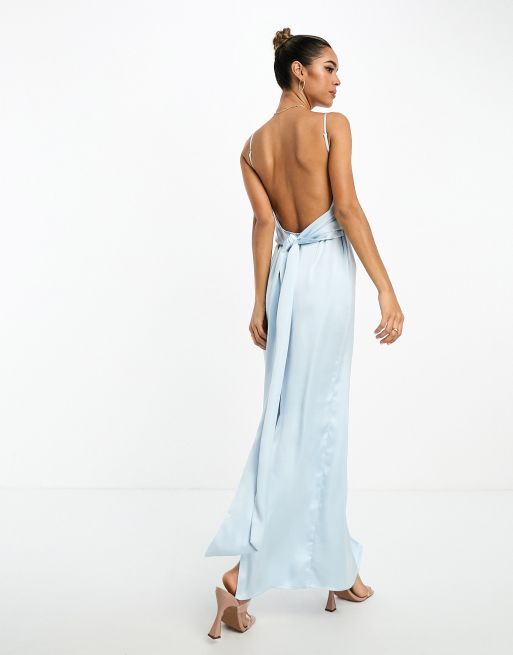 Maxi low hotsell back dress