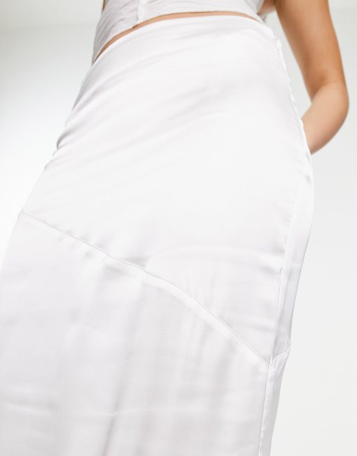 White skirt outlet general pants