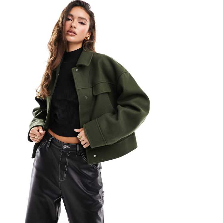 Noak Cotton Duster Coat In Khaki, $30, Asos