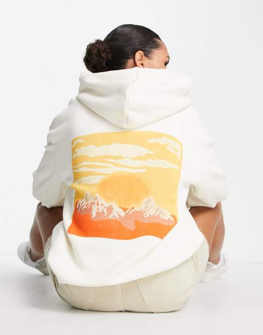 Off white cheap sunset hoodie