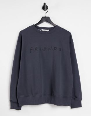 gray friends sweatshirt