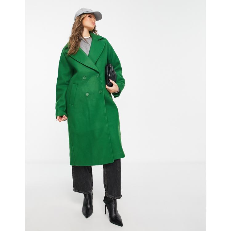 Ka na ta 15 rapel coat wool green - チェスターコート