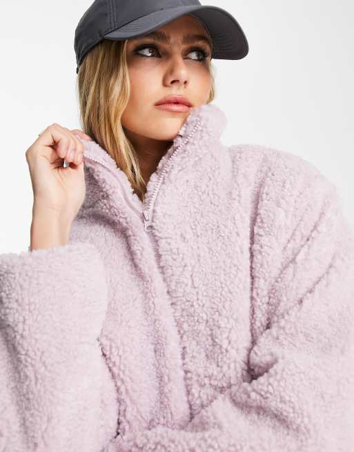 Lilac teddy jacket sale