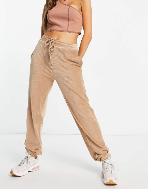 PUMA Classics sweatpants with logo in tan