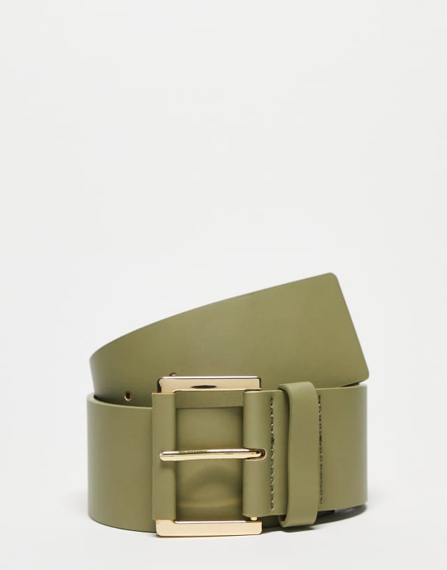 NA-KD x Stephsa wide belt in beige