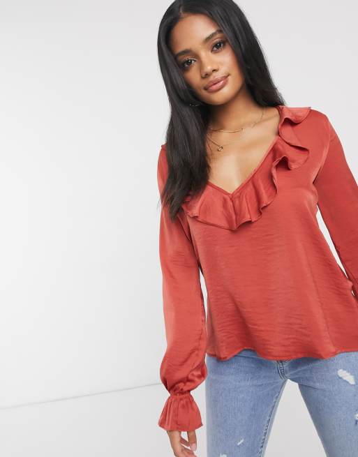 Blouse rouille discount