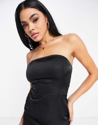 bodycon strapless mini dress