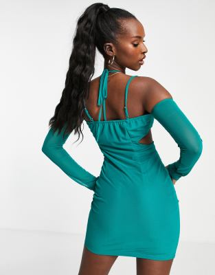 Turquoise Bodycon Dress