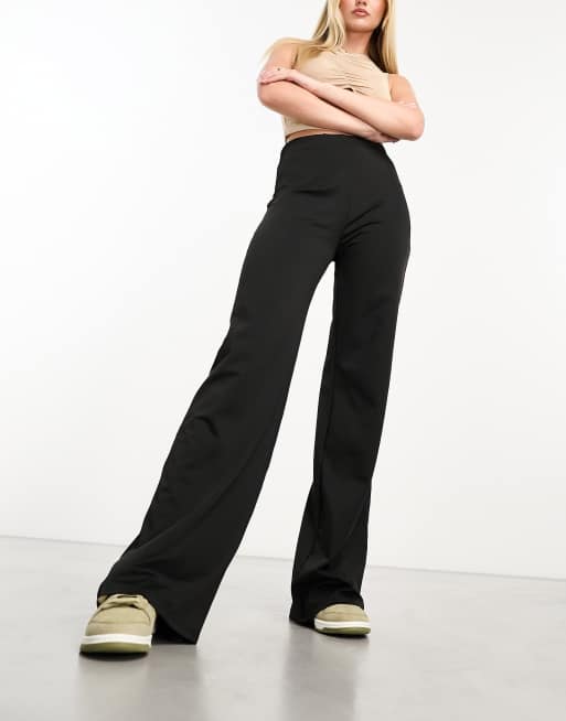 high-rise waist REYA double pleat trousers