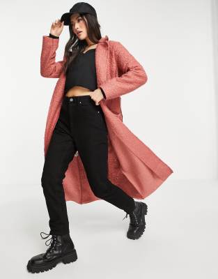 longline belted coat