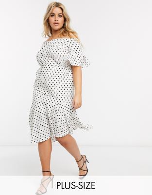 belle mono jacquard dress