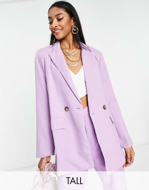 NaaNaa Tall – Dad-Blazer in Lila