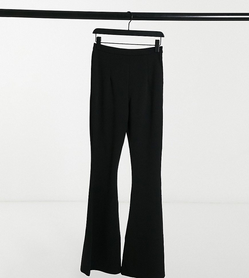 NaaNaa Tall flared trousers in black