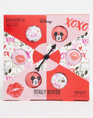 фото Набор бомбочек для ванны m.a.d beauty – minnie & mickey totally devoted-бесцветный