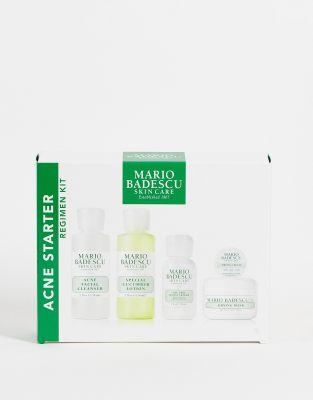 фото Набор для комплексного лечения угрей mario badescu-бесцветный