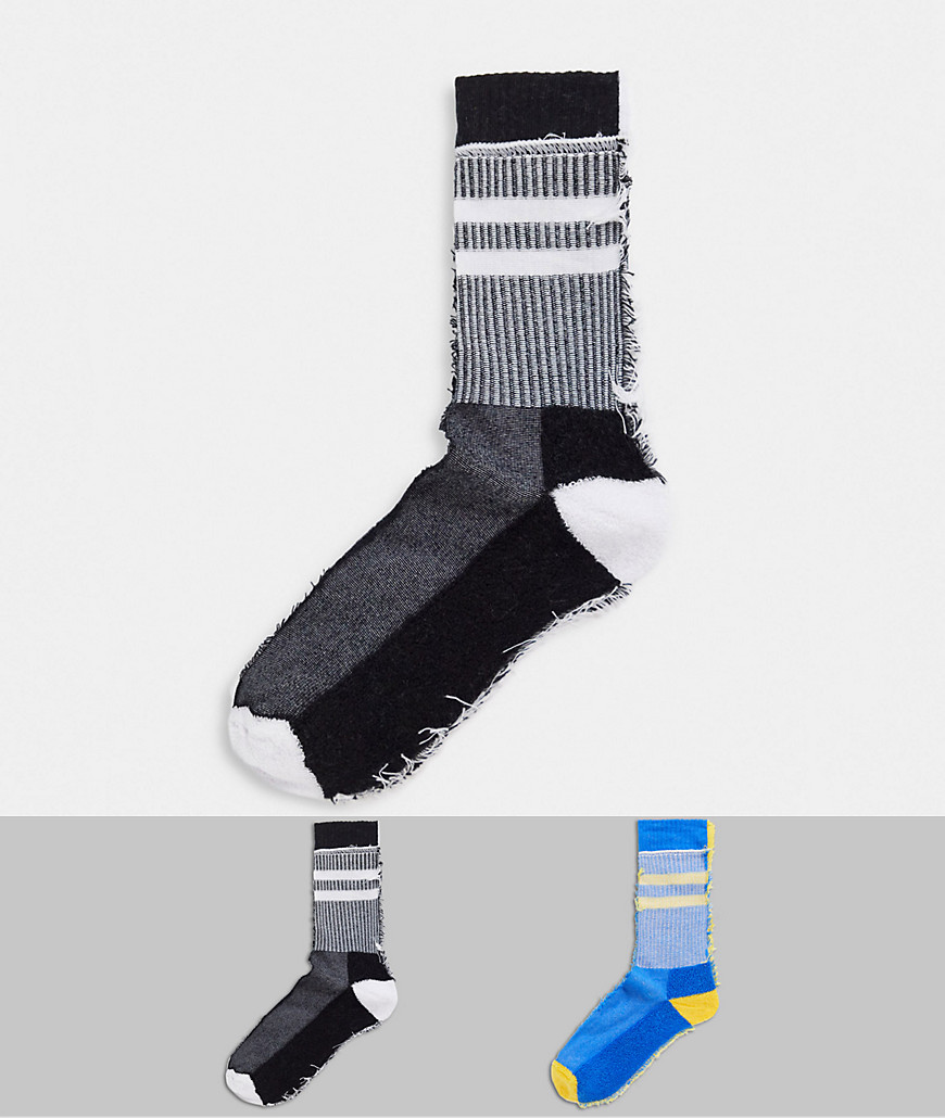 фото Набор из 2 пар спортивных носков asos design-мульти
