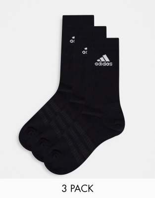 Носки и гольфы  Asos Набор из 3 пар черных носков adidas Training-Черный цвет