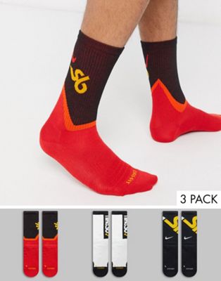 Набор из 3 пар носков Nike SB | ASOS