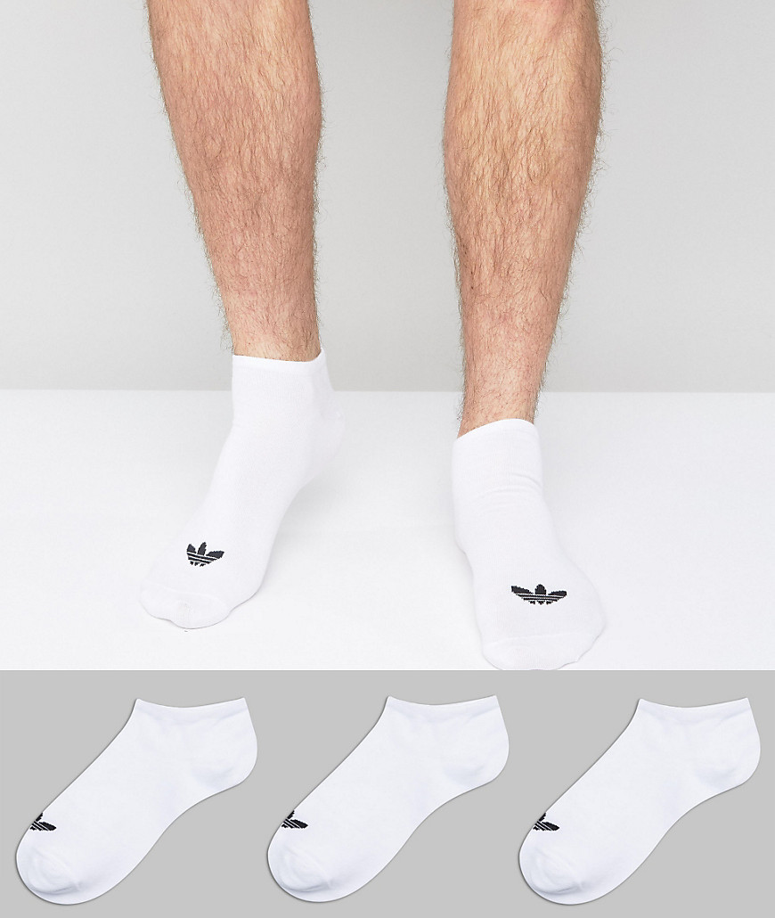 фото Набор из 3 пар спортивных носков adidas originals s20273-белый