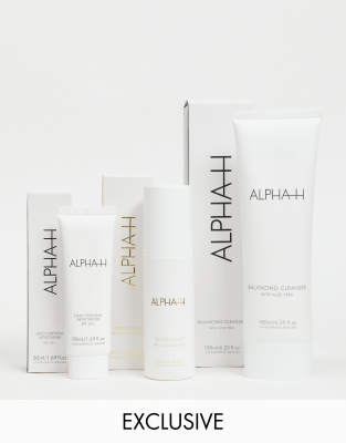 Набор из 3 средств по уходу за кожей ALPHA-H Essentials со скидкой 30%-Бесцветный