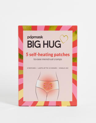 Ванная и душ Набор из 5 самонагревающихся накладок Popmask – Big Hug-Бесцветный