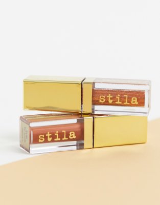 фото Набор из двух жидких теней для век stila - hot tamale-медный