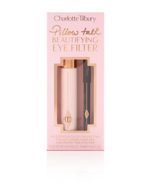 фото Набор косметики charlotte tilbury pillow talk beautifying eye filter-розовый цвет