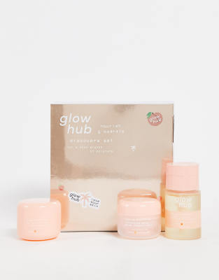 фото Набор миниатюр питательных и увлажняющих средств glow hub nourish & hydrate-бесцветный