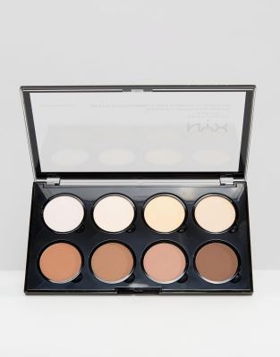 фото Набор с контурирующими средствами и хайлайтерами nyx professional makeup pro-мульти