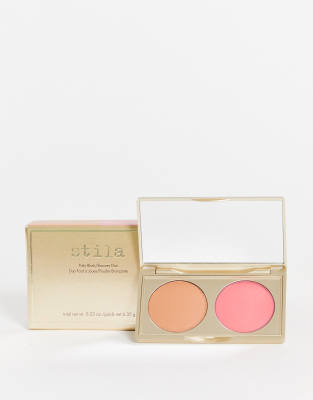 фото Набор с румянами и бронзером stila putty blush/bronzer duo - bronzed petunia-многоцветный