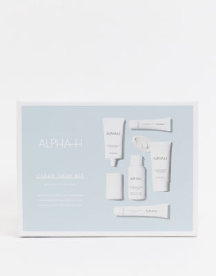 фото Набор средств с салицилловой кислотой alpha-h - clear skin starter kit-бесцветный