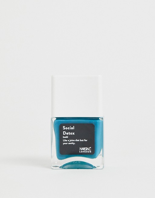 Nails Inc social detox nail varnish