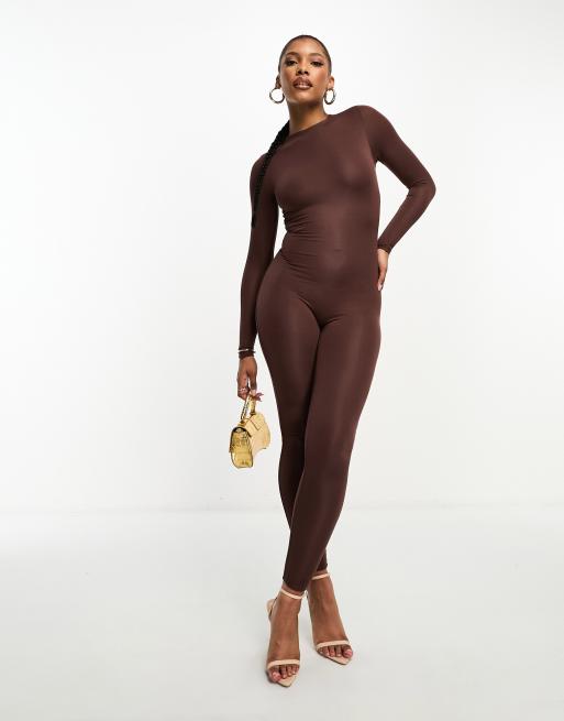 Long sales torso jumpsuit