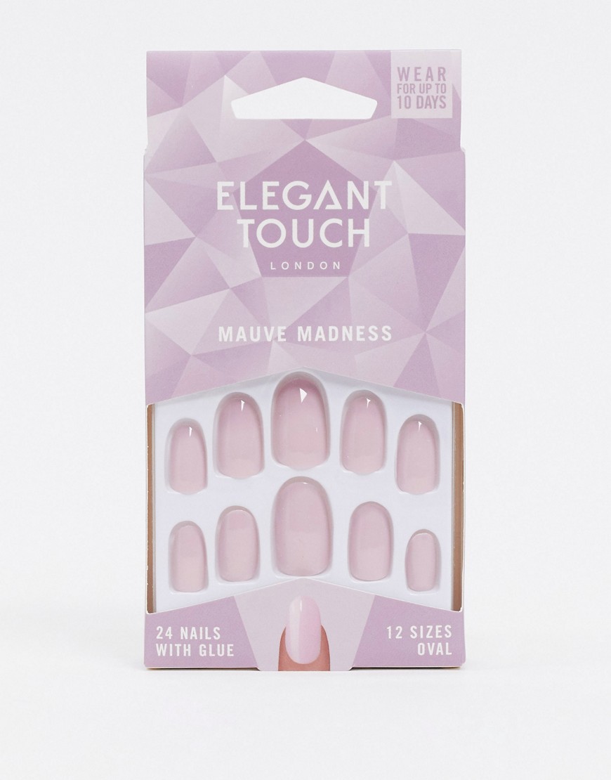 фото Накладные ногти elegant touch - mauve madness-розовый