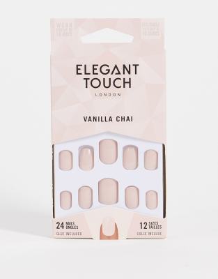 фото Накладные ногти elegant touch – vanilla chai-розовый цвет