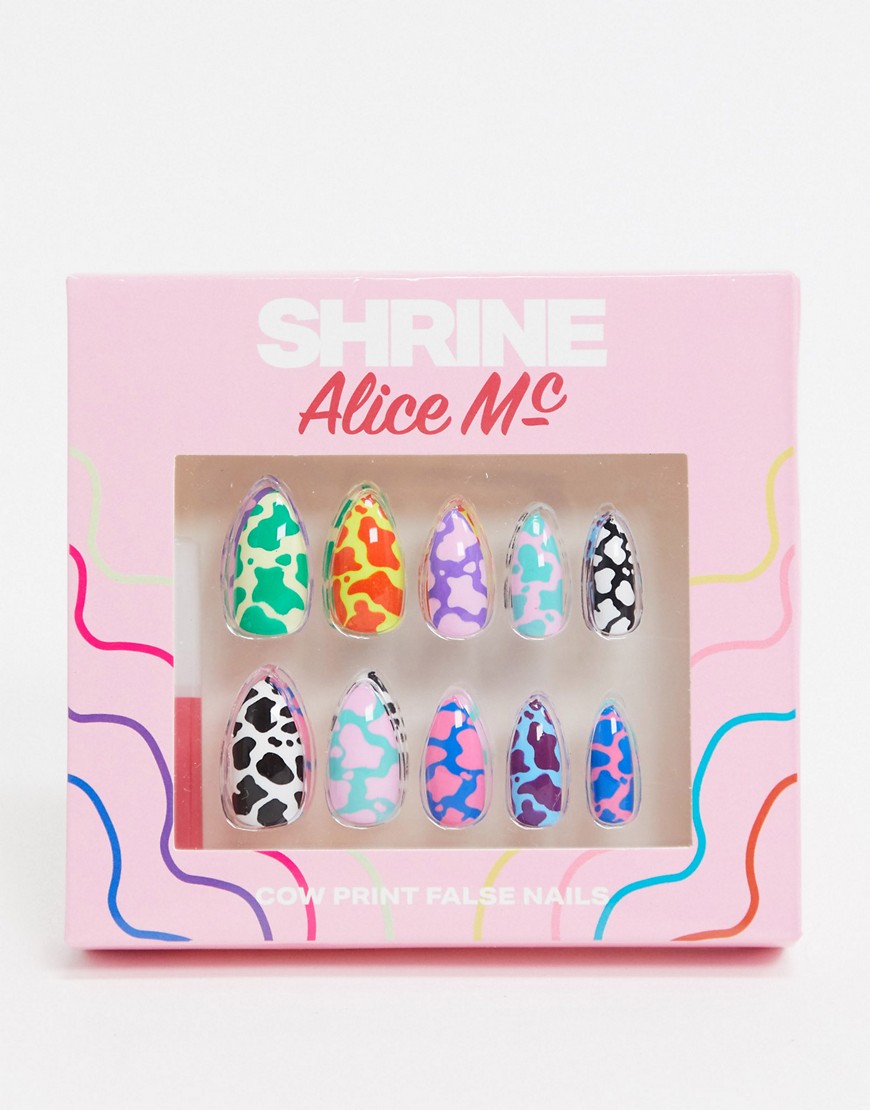 фото Накладные ногти с анималистичным рисунком shrine x alice mc-мульти the shrine