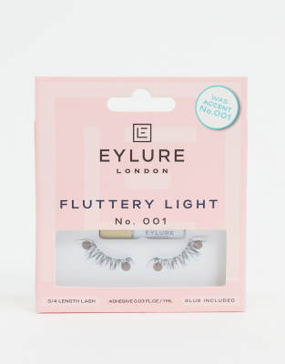 фото Накладные ресницы длиной 3/4 eylure lashes accent 001-черный