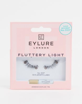 фото Накладные ресницы длиной 3/4 eylure lashes accent - 007-черный цвет