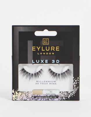 фото Накладные ресницы с 3d-эффектом eylure luxe – millennium-черный цвет