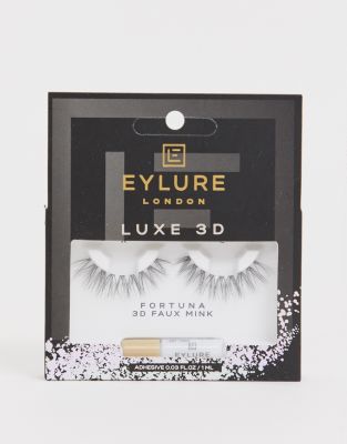 фото Накладные ресницы с объемным эффектом eylure luxe - fortuna-черный