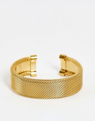 Nali bracelet in gold with chain effect