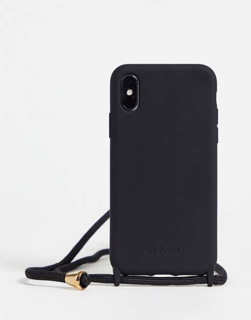 Nali - Custodia nera per iPhone X