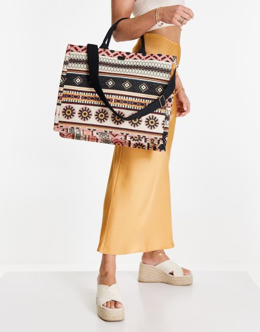 Aztec cheap print bag