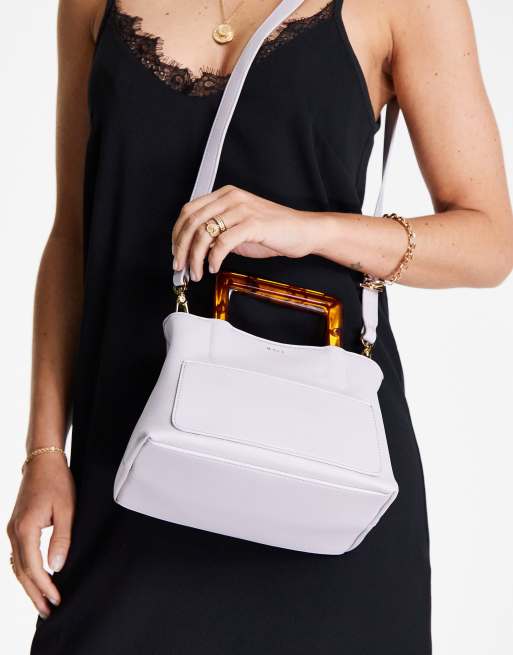 Nali – Syrénfärgad toteväska med litet handtag ovanpå