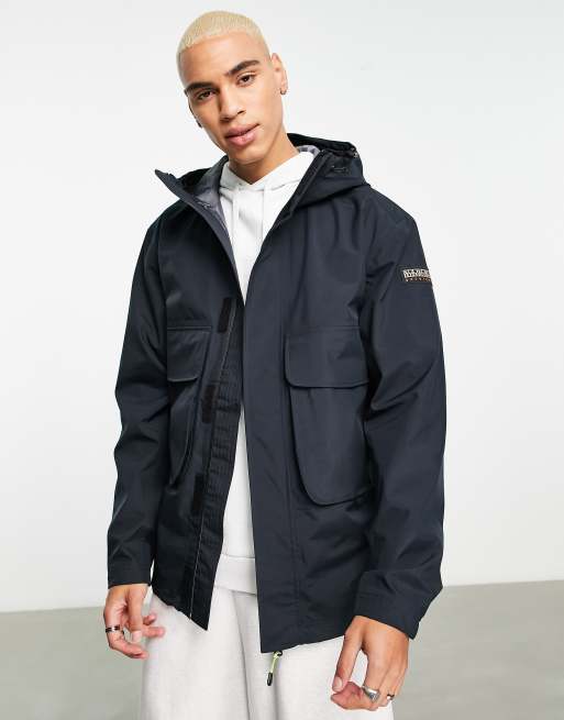 Napapijri a-firewood jacket in black