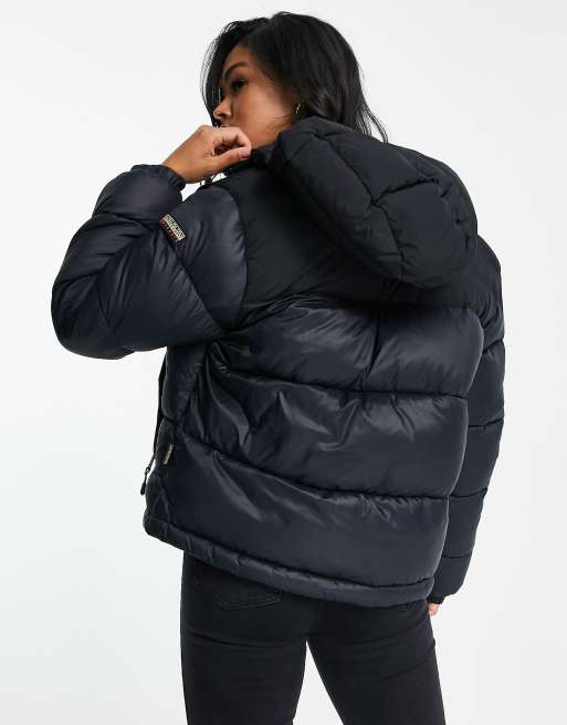 Piumino Napapijri Hornelen - Giacca Invernale Leggera Con Thermo-Fibre Riciclato, Nero Taglia M - Foto 8