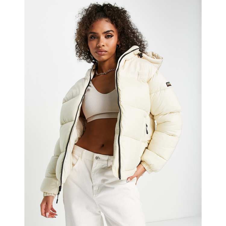 Off white puffer jacket on sale women's