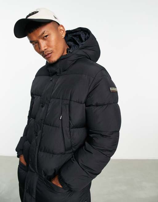 Napapijri a-keipen puffer jacket in black | ASOS