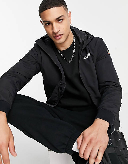 Napapijri A-Patch jacket in black